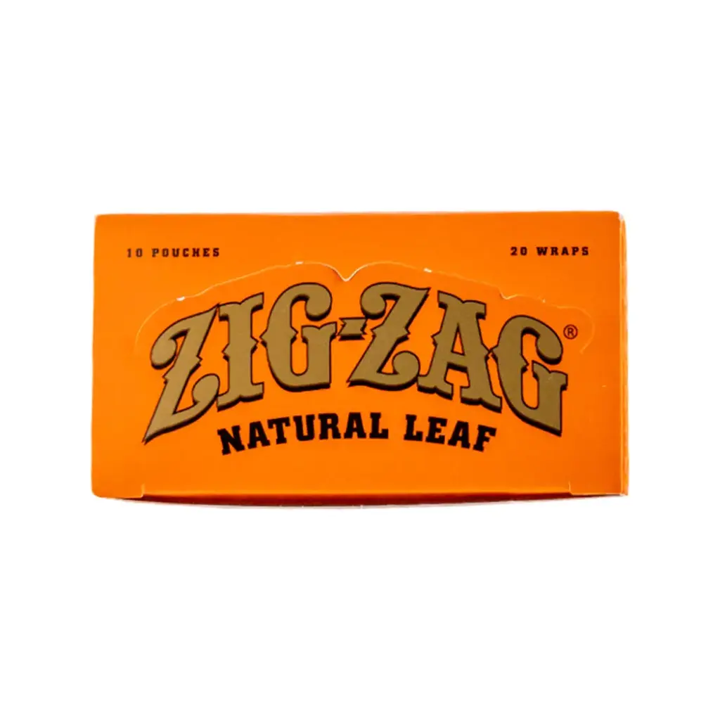 ZIG ZAG NATURAL LEAF WRAPS 2 FOR $1.89 10 PACKS
