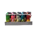 TECHNO TRIPLE TORCH LIGHTER 25CT - ASSORTED
