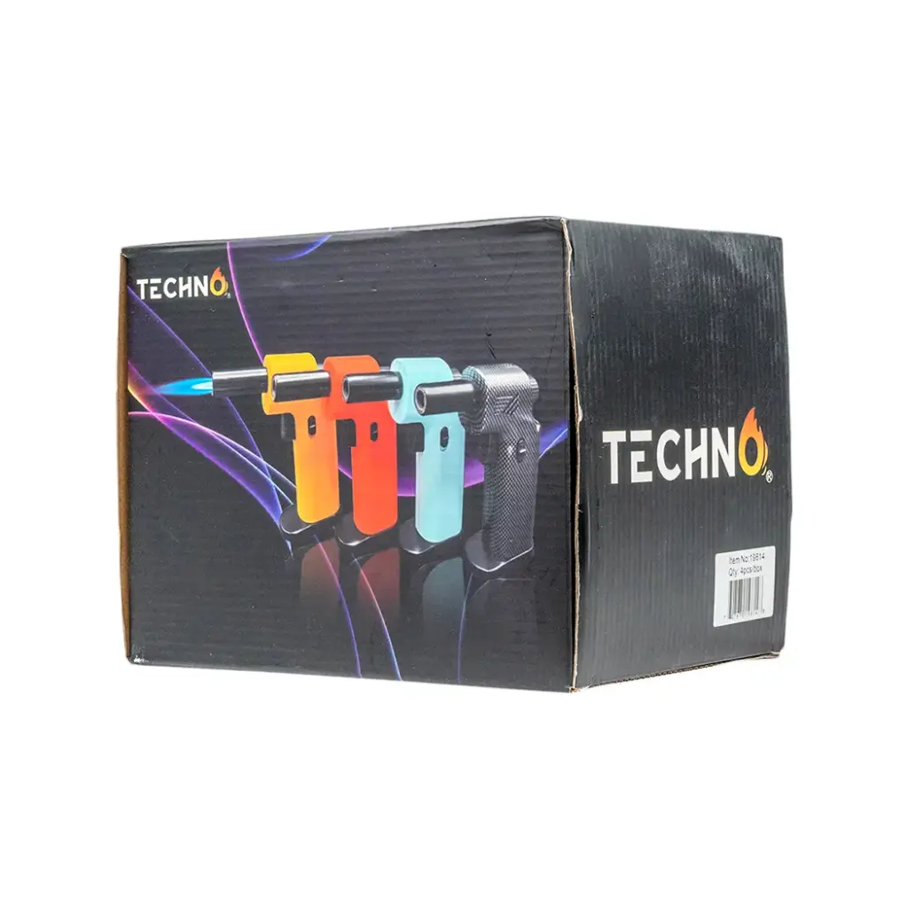 TECHNO SLANT TORCH 4CT - ASSORTED