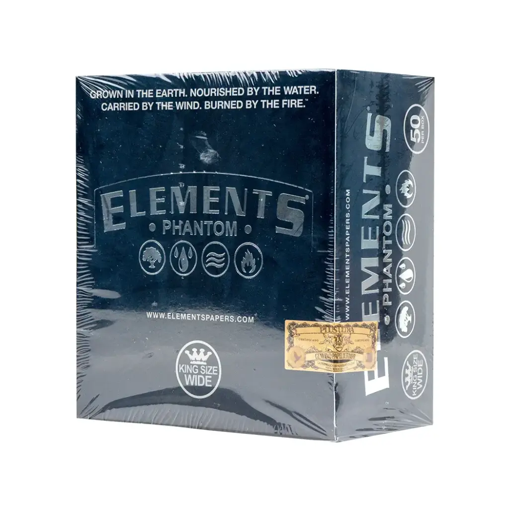 ELEMENTS PHANTOM KING SIZE WIDE 50 PER BOX