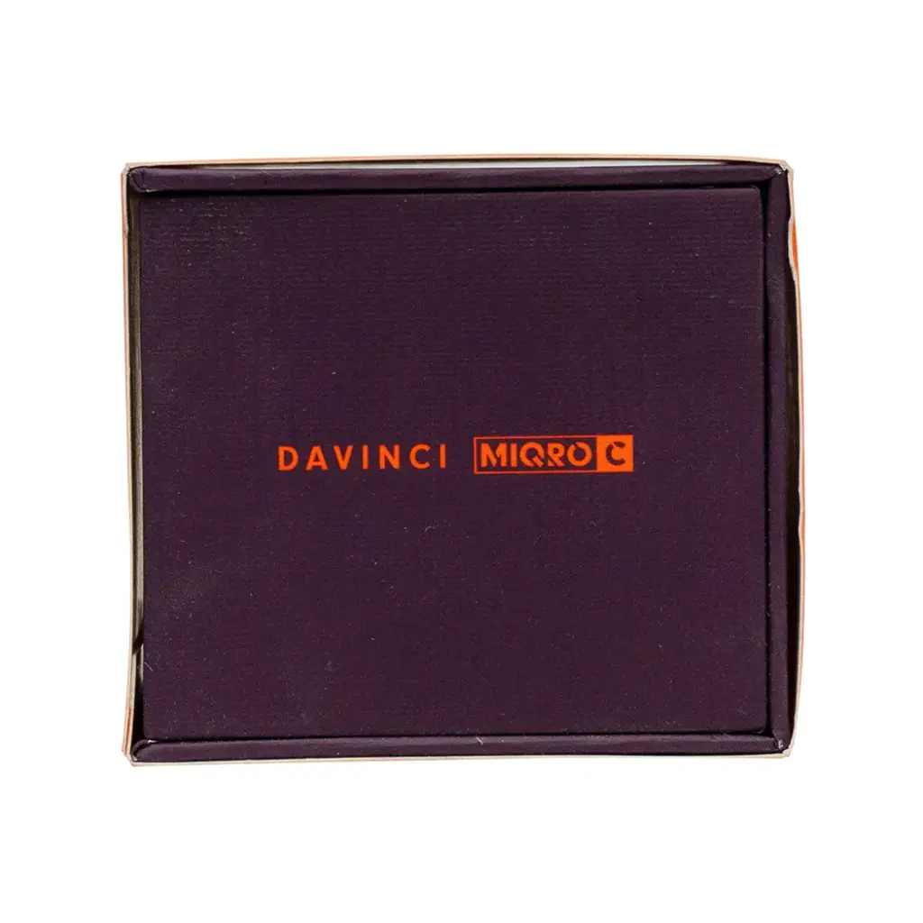 DAVINCI MIQRO-C VAPORIZER FOR DRY HERB AND CONCENTRATE GREEN 1 BOX
