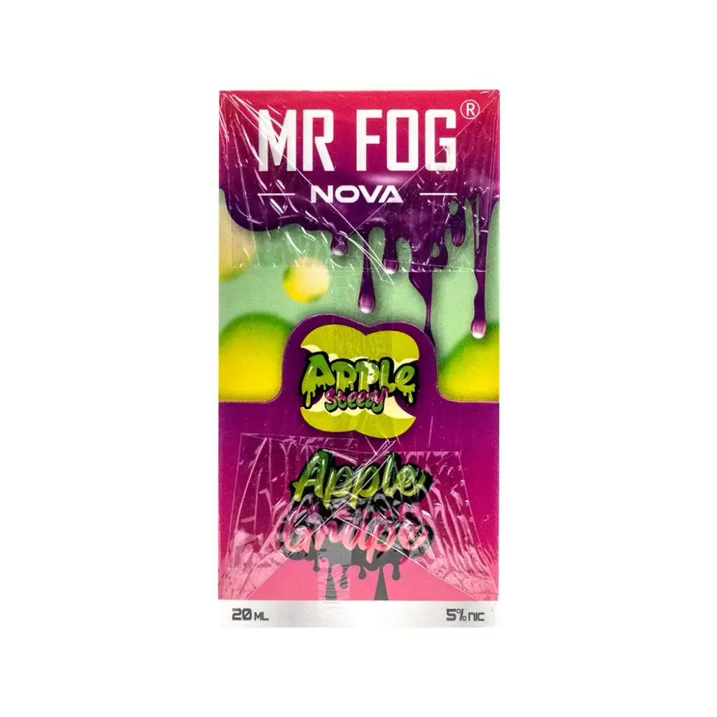 MR FOG NOVA 5PK  36K PUFFS (APPLE STEEZY) APPLE GRAPE
