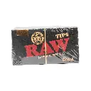 RAW BLACK CLASSIC TIPS 50 PER BOX