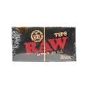 RAW BLACK CLASSIC TIPS 50 PER BOX