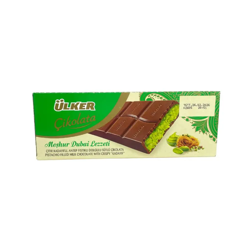 ULKER DUBAI CHOCOLATE 93GM 6PCS
