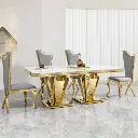 Gilded Twin Pedestal Dining Table_1.webp