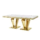Gilded Twin Pedestal Dining Table_3.webp