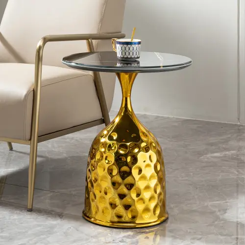 GILDED CONE BLACK GLASS COFFEE TABLE_3.webp