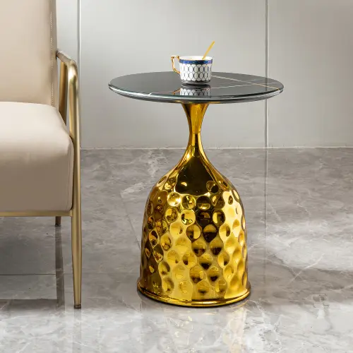 GILDED CONE BLACK GLASS COFFEE TABLE_6.webp