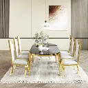 GILDED BLACK-GLASS DINING TABLE_6.webp
