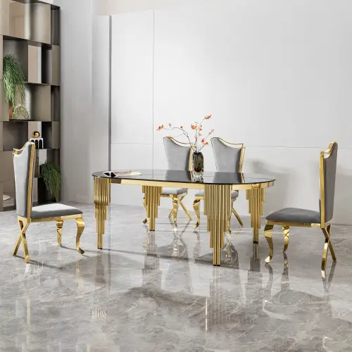 GILDED BLACK-GLASS DINING TABLE_4.webp