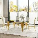GILDED BLACK-GLASS CLASSIC DINING TABLE_2.webp
