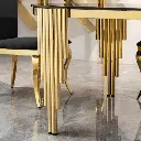 GILDED BLACK-GLASS CLASSIC DINING TABLE_6.webp