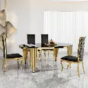GILDED BLACK-GLASS CLASSIC DINING TABLE_3.webp