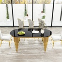 GILDED BLACK-GLASS CLASSIC DINING TABLE_7.webp