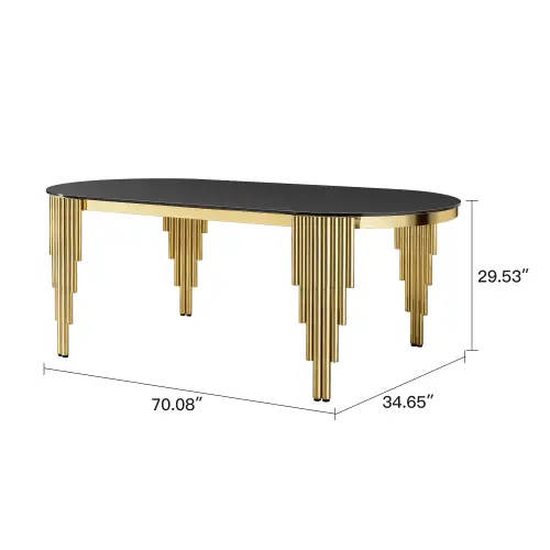 GILDED BLACK-GLASS CLASSIC DINING TABLE_9.webp