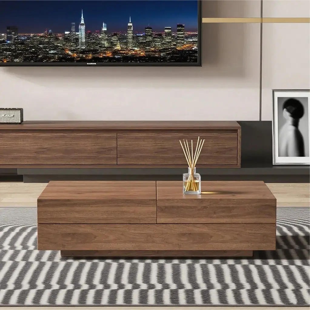 HIGH-END RUSTIC EXTENDABLE-TOP STORAGE COFFEE TABLE_3.webp