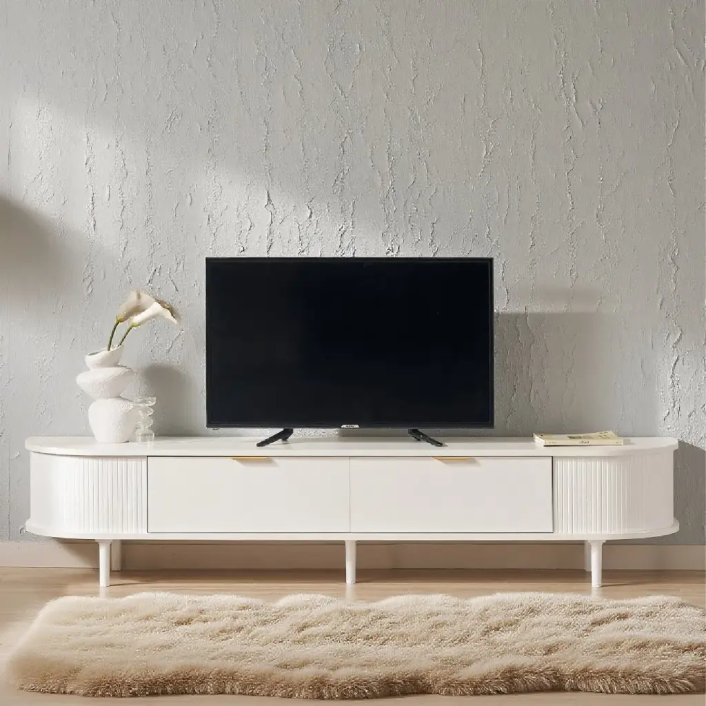 MODERN MINIMALIST 2-DRAWER White TV STAND_2.webp