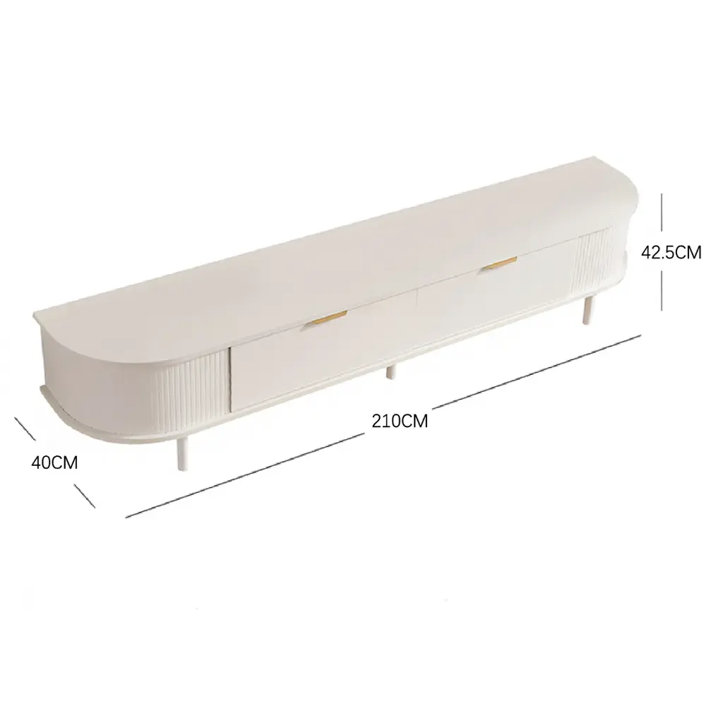 MODERN MINIMALIST 2-DRAWER White TV STAND_6.webp