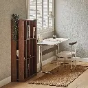MODERN MULTIFUNCTIONAL BOOKSHELF WITH HEIGHTENED GRID STORAGE_2.webp