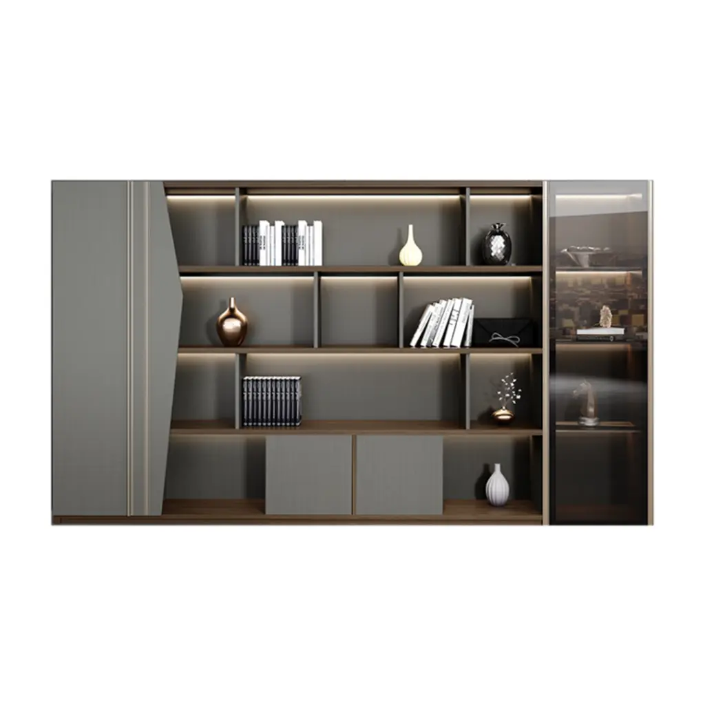 MODERN FILE CABINET WITH SMART INDUCTION LIGHT STRIP - GH SERIES_2.webp