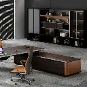 MODERN LEFT-RIGHT REVERSIBLE E1 MDF STORAGE OFFICE DESK - KNIGHT SERIES_3.webp