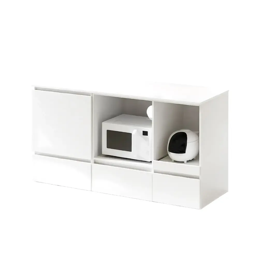 MODERN KITCHEN CABINET WITH MICROWAVE SHELF_5.webp