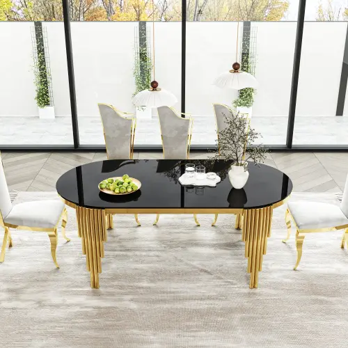 GILDED BLACK-GLASS DINING TABLE_7.webp