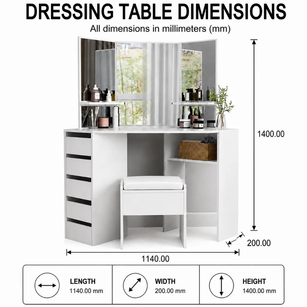 MODERN CHIC DRESSING TABLE SET.webp