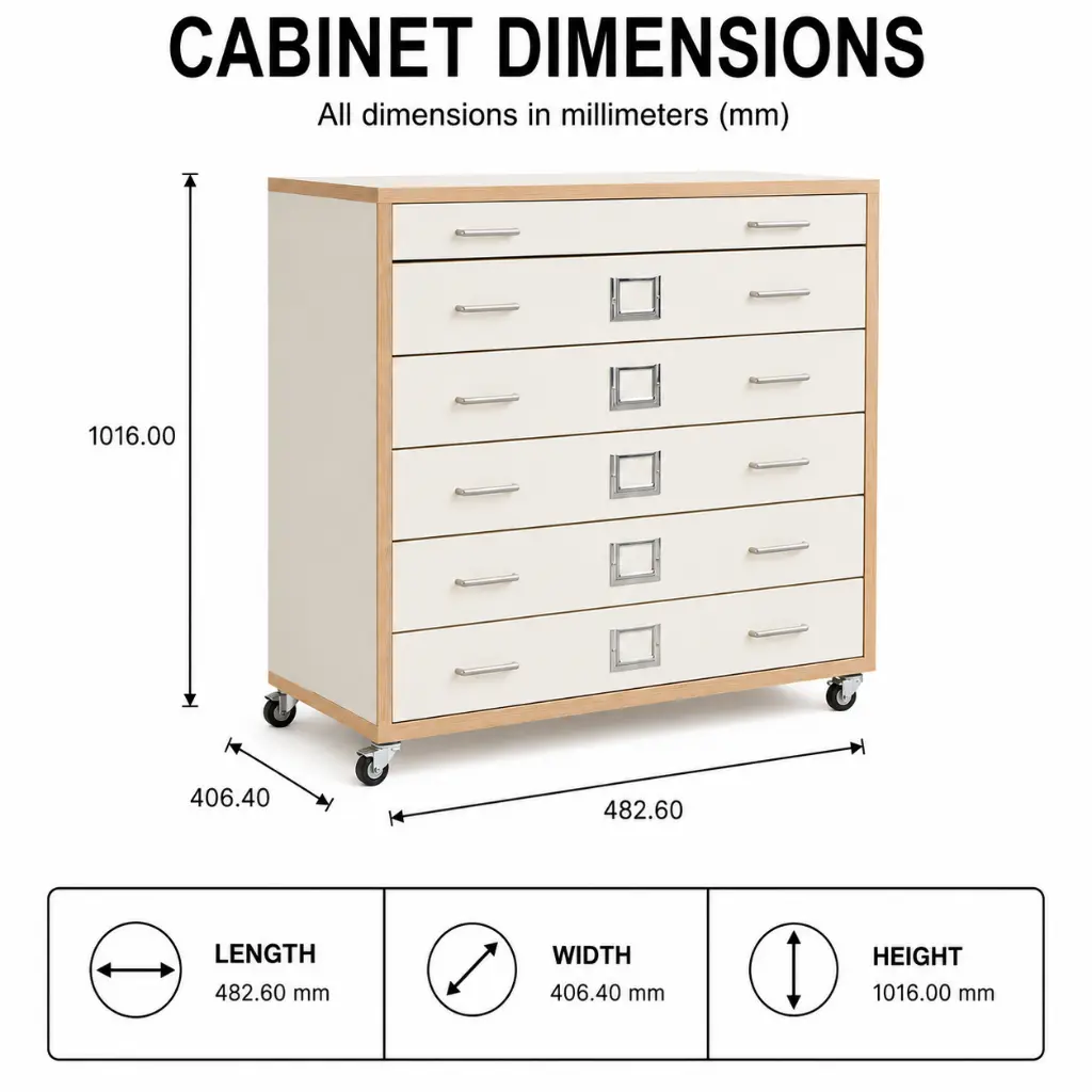 6 DRAWERS MEDIEVAL FILING CABINET.webp