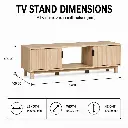 MODERN MEDIEVAL TV STAND WITH LATTICE DOOR DESIGN & METAL HANDLES STURDY WOODEN SUPPORT.webp