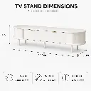 MODERN MINIMALIST 2-DRAWER White TV STAND.webp