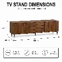 WOOD GRAIN STYLE TV STAND CABINET.webp