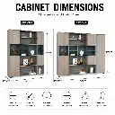 MODERN FILE CABINET WITH SAPPHIRE BLUE AND GREY DESIGN - GH SERIES.webp