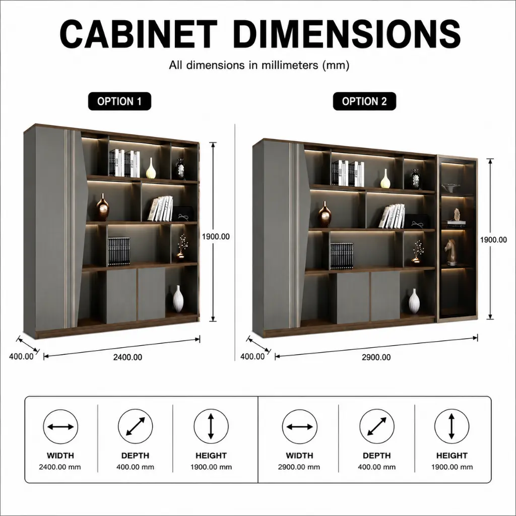 MODERN FILE CABINET WITH SMART INDUCTION LIGHT STRIP - GH SERIES.webp