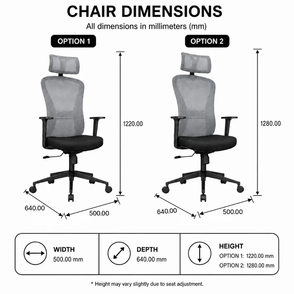 EXECUTIVE OFFICE CHAIR WITH SWIVEL HEADREST - GH SERIES.webp