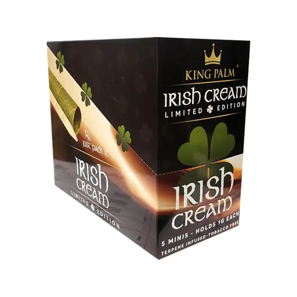KING PALM 5 MINIS IRISH CREAM 15CT