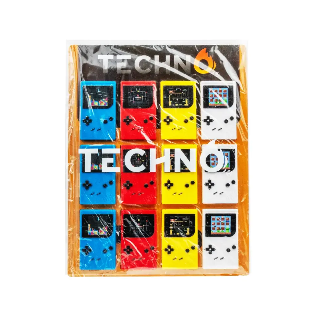 TECHNO FLIP TOP TORCH LIGHTERS 12CT - ASSORTED