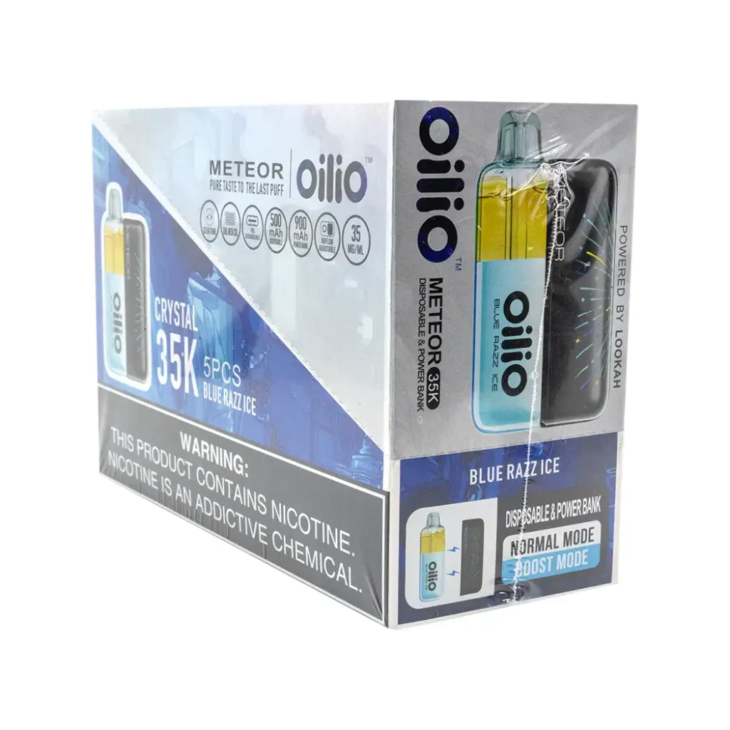 OILIO METEOR KIT 5PK 5% 35K PUFFS