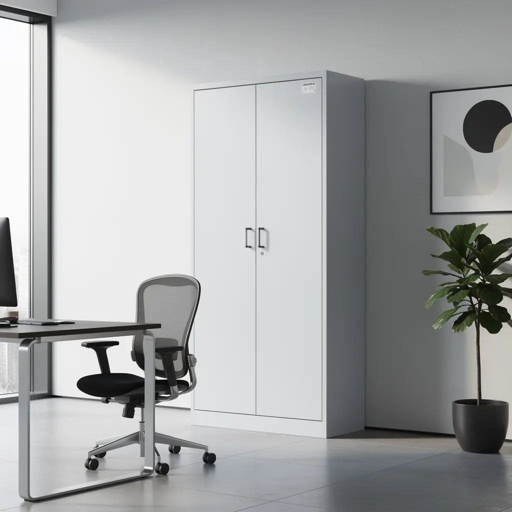 FULL HEIGHT DOUBLE DOOR STORAGE CABINET