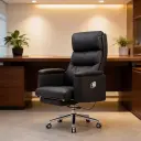 ELITE EXECUTIVE DARK LEATHER CHAIR