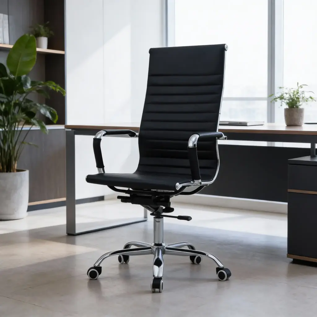 HIGH-BACK ERGONOMIC MINIMAL DESK CHAIR