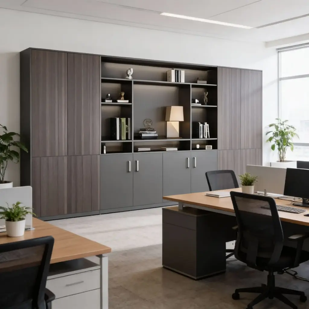 MODULAR WORKSTATION WALL CABINET SYSTEM