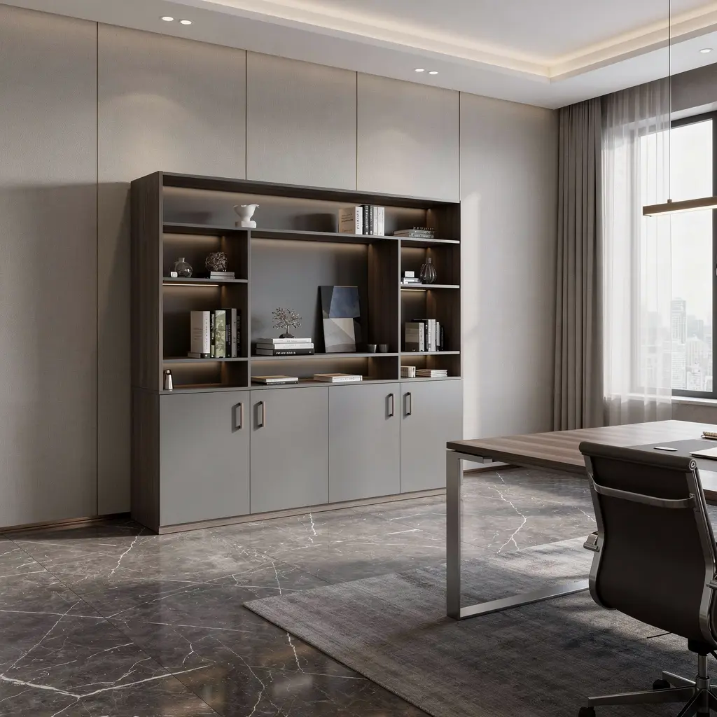 MODULAR WORKSTATION WALL CABINET SYSTEM