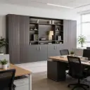 MODULAR WORKSTATION WALL CABINET SYSTEM