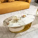 HALO ARC MARBLE COFFEE TABLE