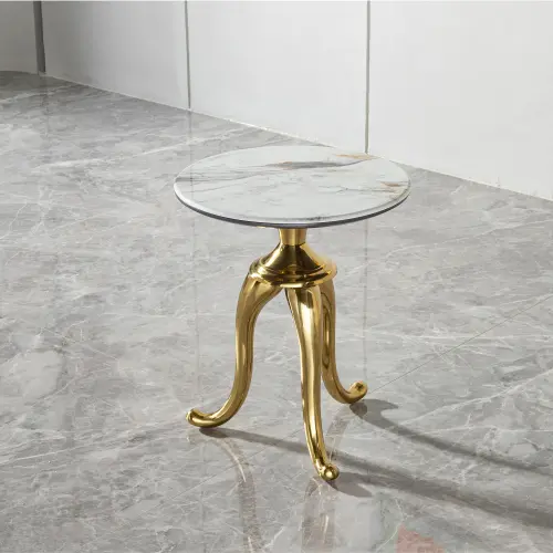 GILDED TRIPOD COFFEE TABLE