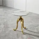 GILDED TRIPOD COFFEE TABLE