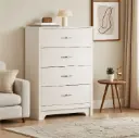 MODERN STORAGE CABINET WITH FLUSH DRAWER HANDLES